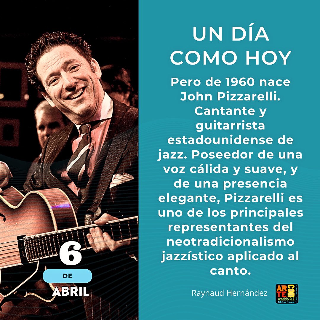 ⭕️¿Sabias que? Un día como hoy Pero de 1960 nace John Pizzarelli.‼️ #raynaudhernandez #jazz #jazzmusic #jazzmex #jazzmexicano #jazzmexico #jazzhistory #johnpizzarelli #jazzguitar #jazzguitarist