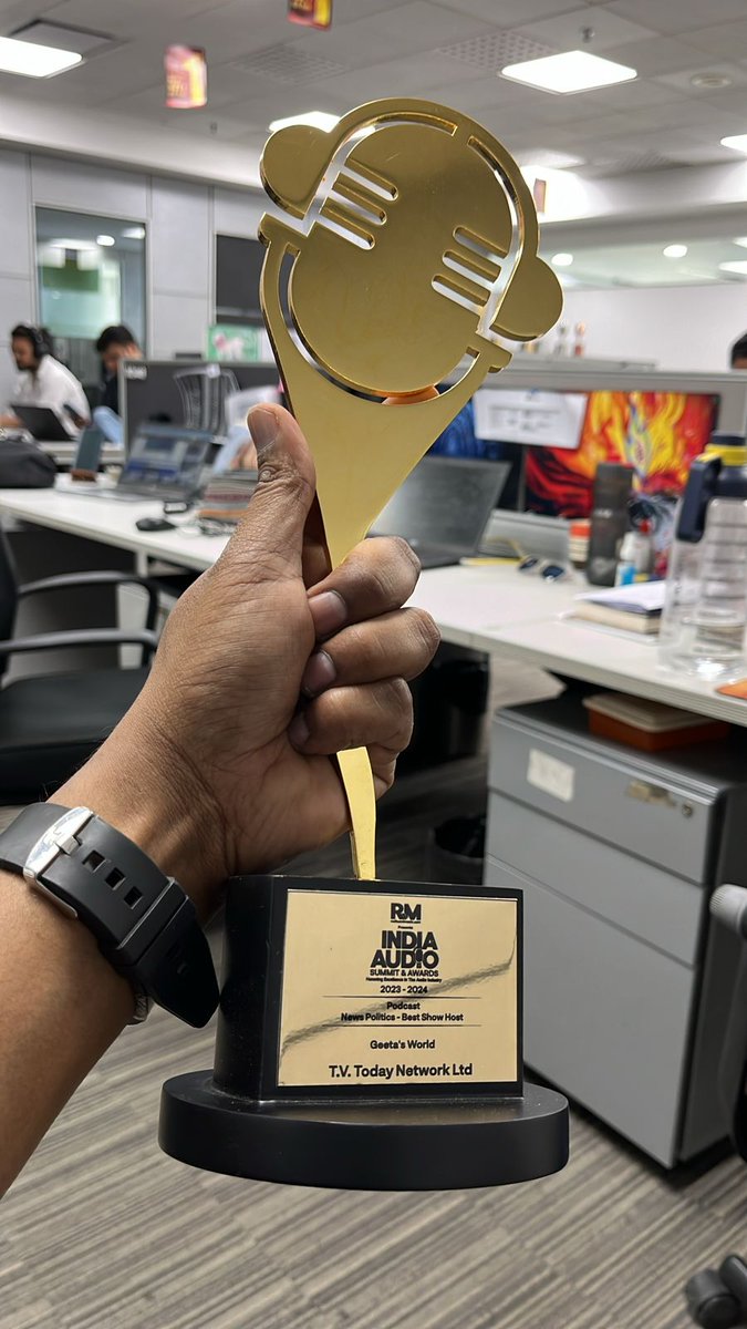 Great news to share! #GeetasWorld won Best Show Host at India Audio Awards 2024! A shout out to @AnnaPriyadarsh3 @kuldeepmishra and team @IndiaTodayPods!!! A big thank you to our audience!!! #IASA2024 @radioandmusic