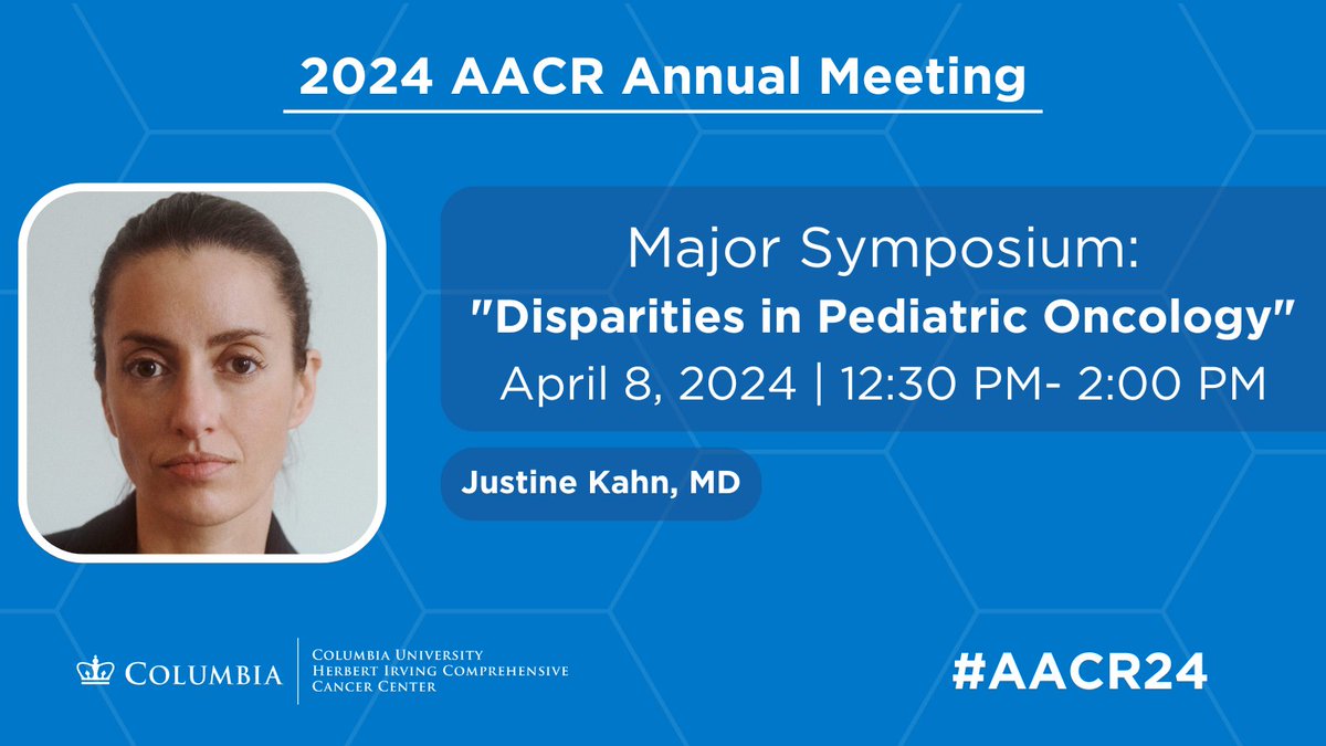 What drives disparities in pediatric oncology, and what can be done to overcome them? Hear from panelist @JustinekahnMD at tomorrow's symposium at #AACR24.