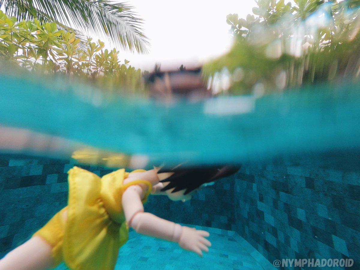 Time for swimming! #hanjizoe #hangezoe #nendoroid #nendography #AttackOnTitan #ShingekiNoKyojin #shingeki #進撃の巨人 #進撃の巨人好きさんと繋がりたい