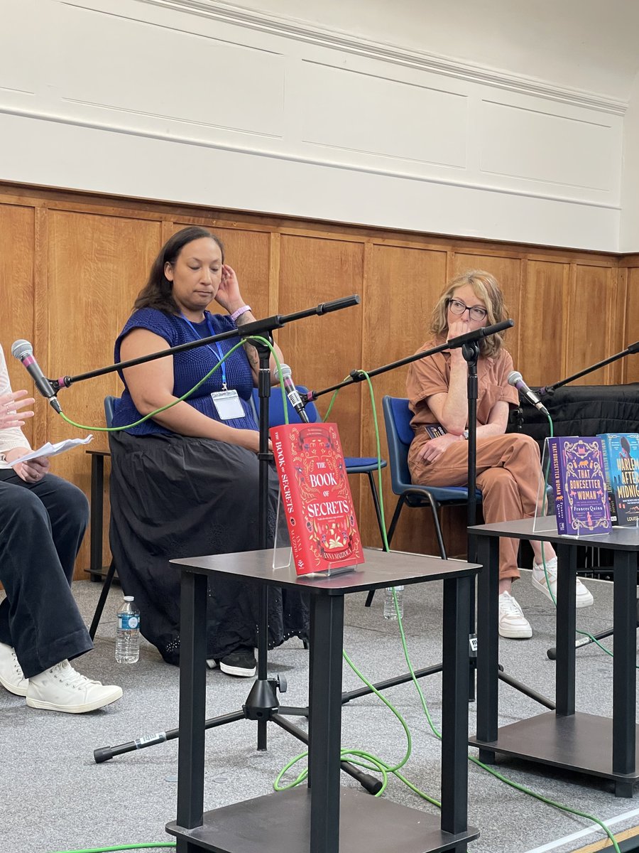 Historical fiction panel was brilliant. Amazing anecdotes and lots of really engaging conversation between some  fantastic authors!

I definitely need to read more historical!

#BeyondTheBook #BeyondTheBookFestival #BookX #BookTwitter
