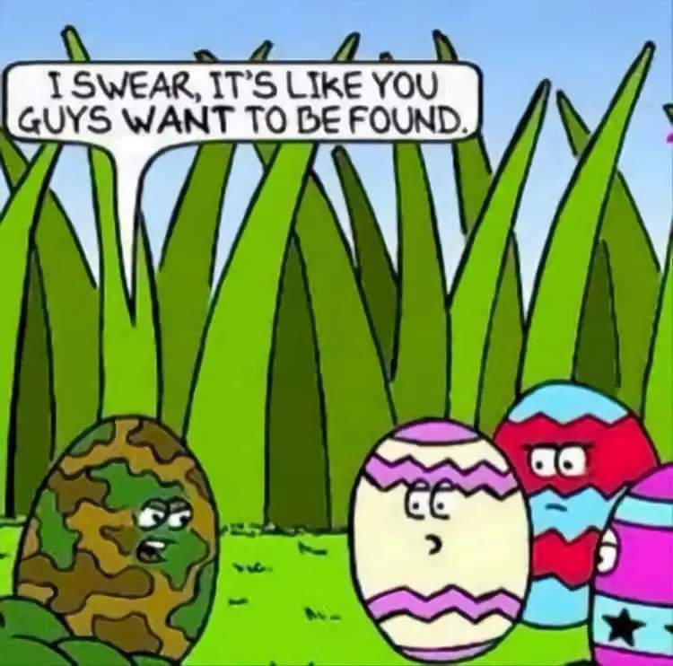 Late Easter humor.