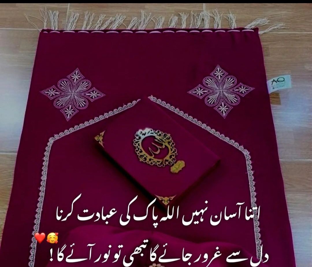 اللَّهُ نُورُ السَّمَوَاتِ وَالْأَرْضِ
اللہ نور ہے آسمانوں اور زمین کا۔
(القرآن )