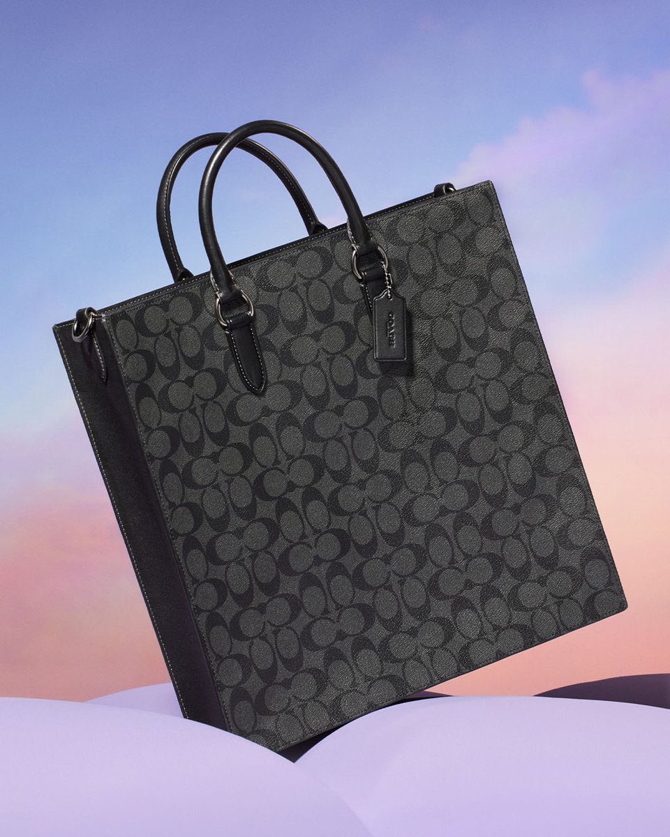 A new take on an old favorite: our Dylan Tote is inspired by an iconic shopping bag silhouette from the 1960's. 🛍️ Find your courage. This season, travel through virtual worlds with #imma as she discovers the #CourageToBeReal. on.coach.com/FYCOutlet #CoachOutlet