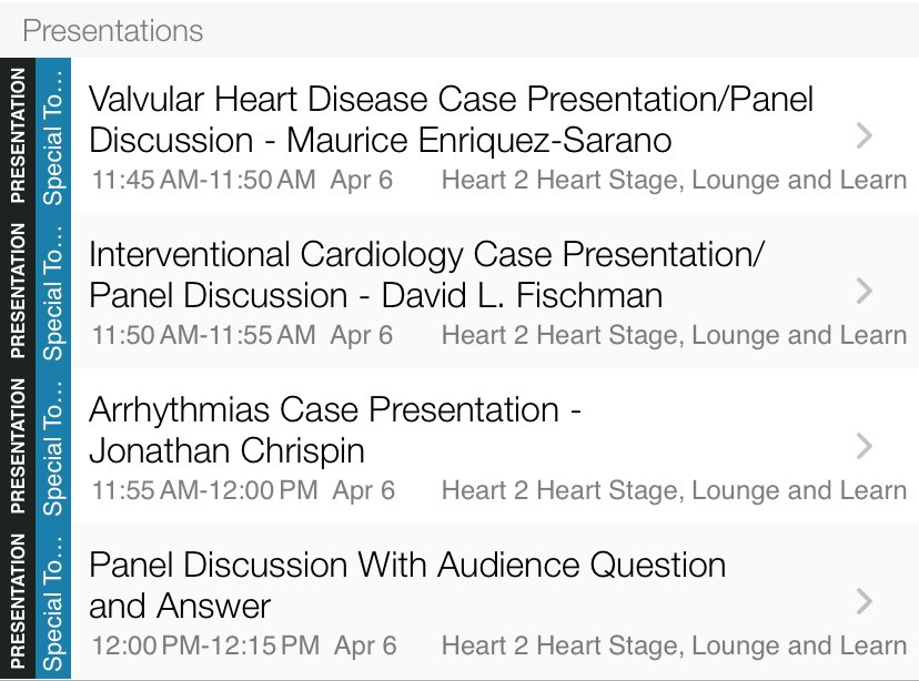 Starting soon @JACCJournals case studies with @fischman_david @MinnowWalsh @ACCinTouch #ACC24 #JACCCR #CardioTwitter #ANOCA @mmamas1973 @iamritu @DrMarthaGulati @AnastasiaSMihai @SABOURETCardio @YevgeniyBr @DavidWienerMD @TJHeartFellows @TJUHospital