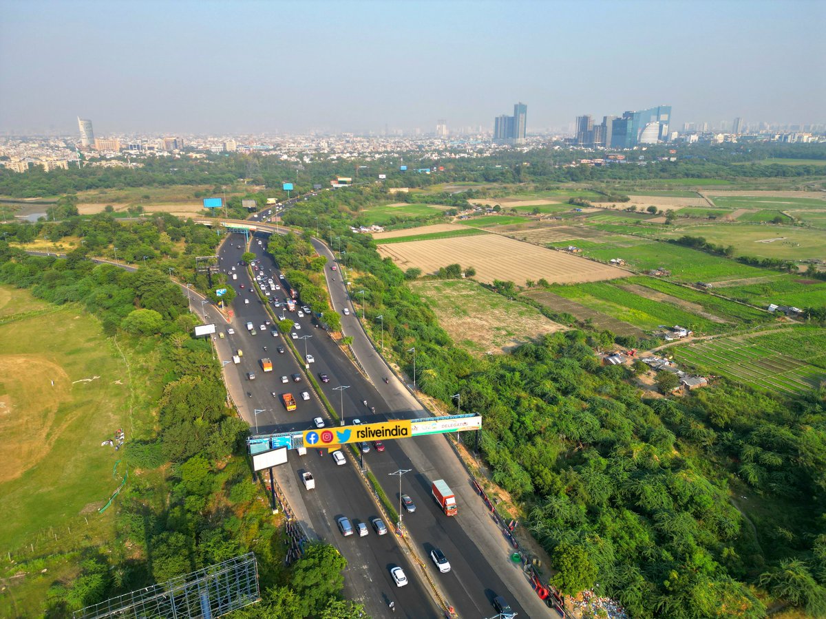 The #Delhi #Noida Direct Flyway or #DND Flyway is India's first 8-lane wide, 7.5 km (4.7 mi) long access-controlled #expressway in Delhi NCR. The #Noida Toll Bridge Company Limited (NTBCL) owned by IL&FS, operate and maintains it on build-own-operate-transfer (BOOT) basis. The