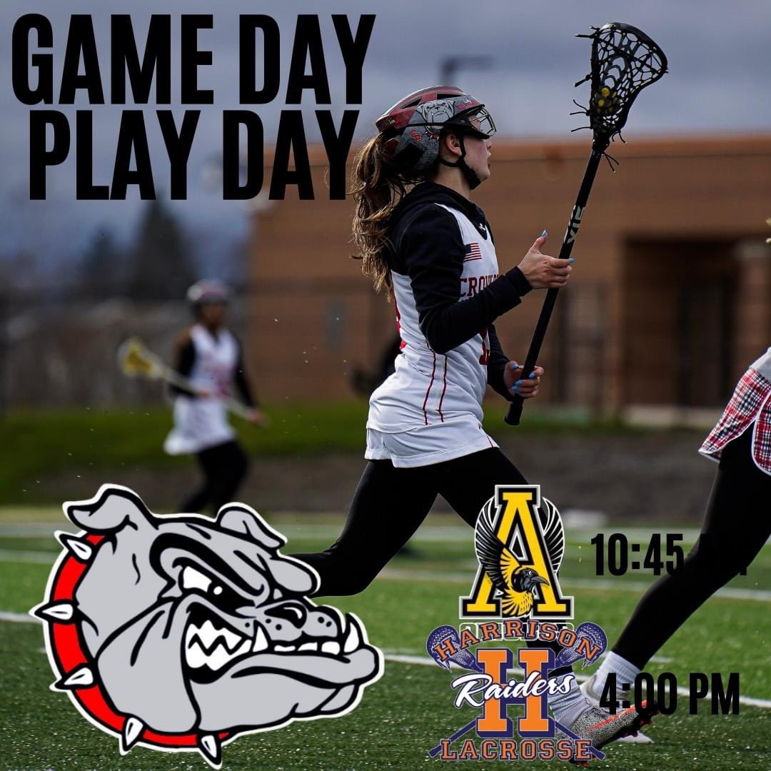 It’s GAME DAY!!!!  Girls are at home for a doubleheader today. GO BULLDOGS!!! 🥍🐾