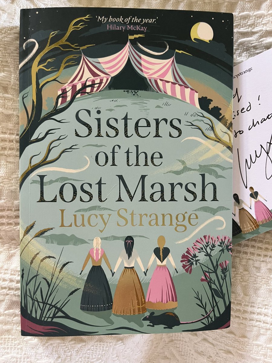 Loved this! 6 delightful sisters - 1 difficult dad- 1 ancient granny. ⭐️A spellbinding literary novel @theLucyStrange packed with mystery, suspense, camaraderie and care ⭐️@jonnybid @_Reading_Rocks_ @ReadingatLLP @hilary_mckay