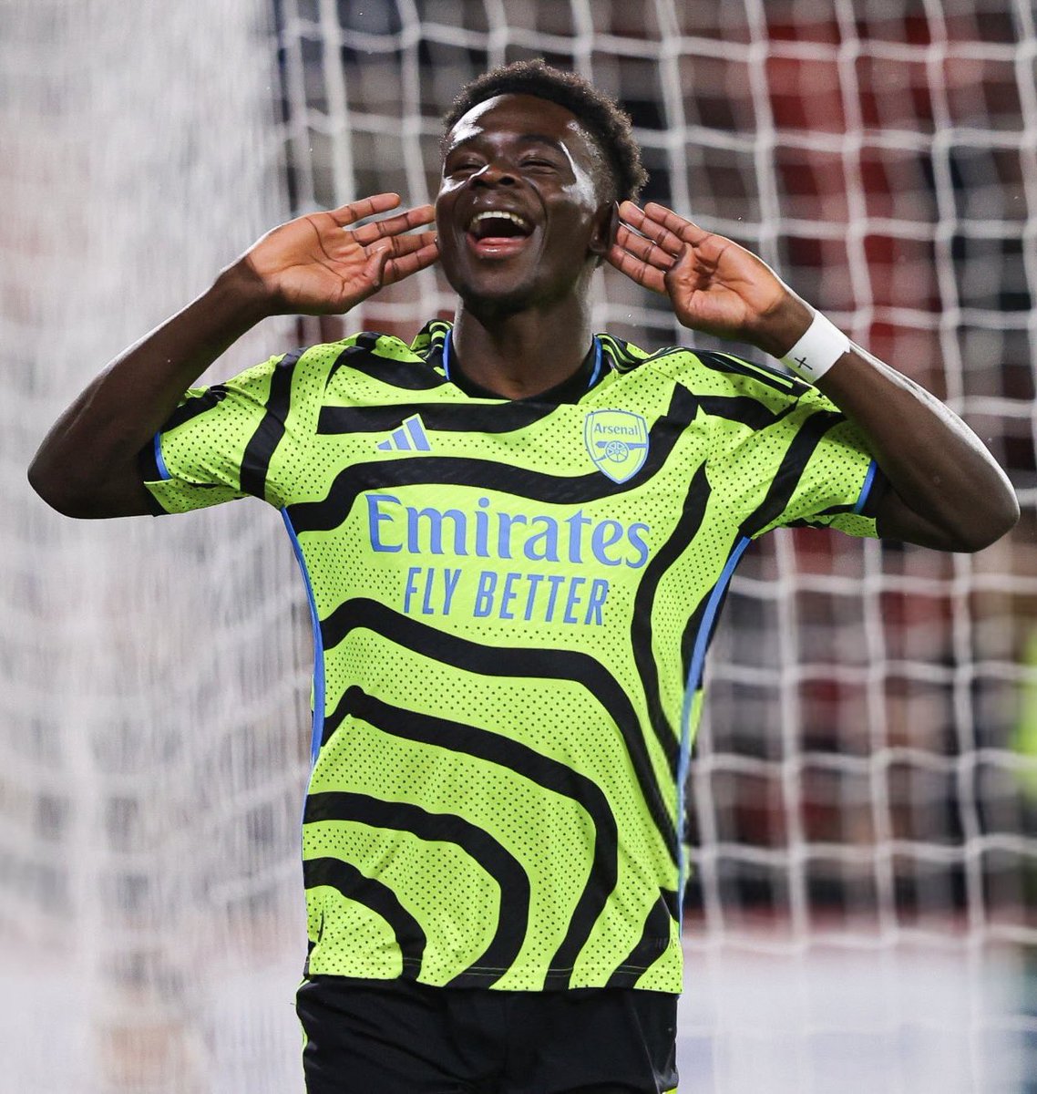 ArsenalN7's tweet image. Bukayo Saka starts for Arsenal 💫