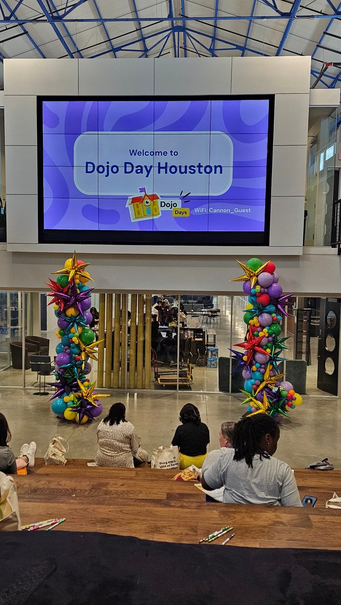 n_rabaya's tweet photo. How cool 😎 
Really exciting! My 1st time attending Dojo Day Houston 🤩 @norman_dionisio @KCtheAP @DrAnnHill1 https://t.co/Tx9YYbQlJi