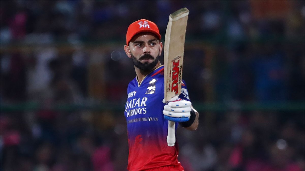 8TH IPL HUNDRED FOR KING KOHLI...!!!! 🐐 - The run machine of RCB & IPL, he has been unstoppable with bat this year, no one in the history of IPL has scored 8 hundreds in the league history other than Kohli.