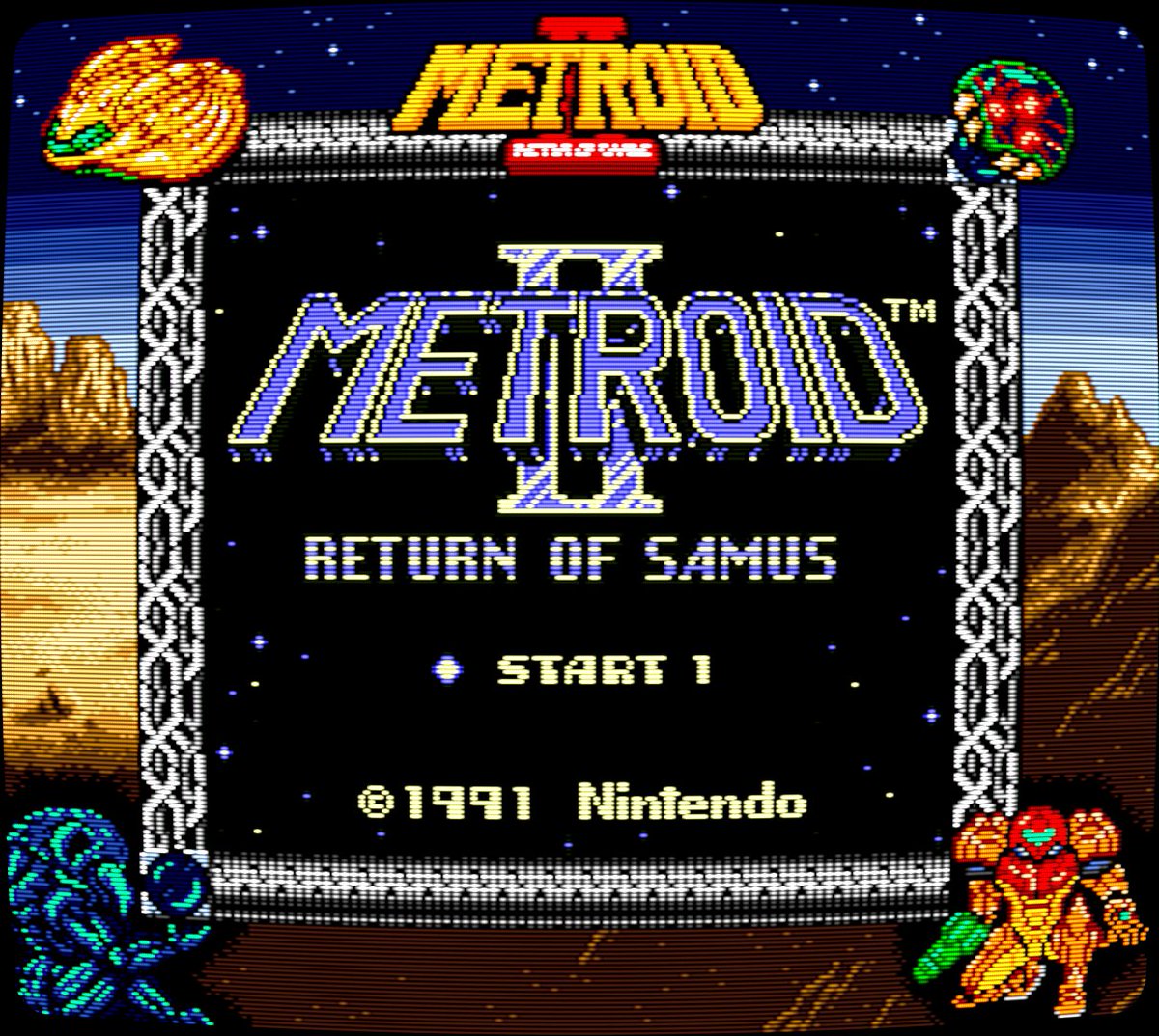 Ryallasha's tweet photo. ----- Metroid II: SGB Enhanced -----
( Looks great with the CRT filter on, if I do say so myself! )
DOWNLOAD HERE:
https://t.co/iKFgcaczj8
#Metroid #MetroidII #SuperGameBoy #SNES #GameBoy https://t.co/dr8qG2Sj9J