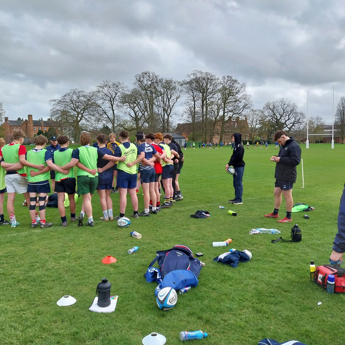 SQ U15 and U16 camp @RugbySchool1567 lots of action, discussion and learning! Growing @NextGenXV @Scotlandteam