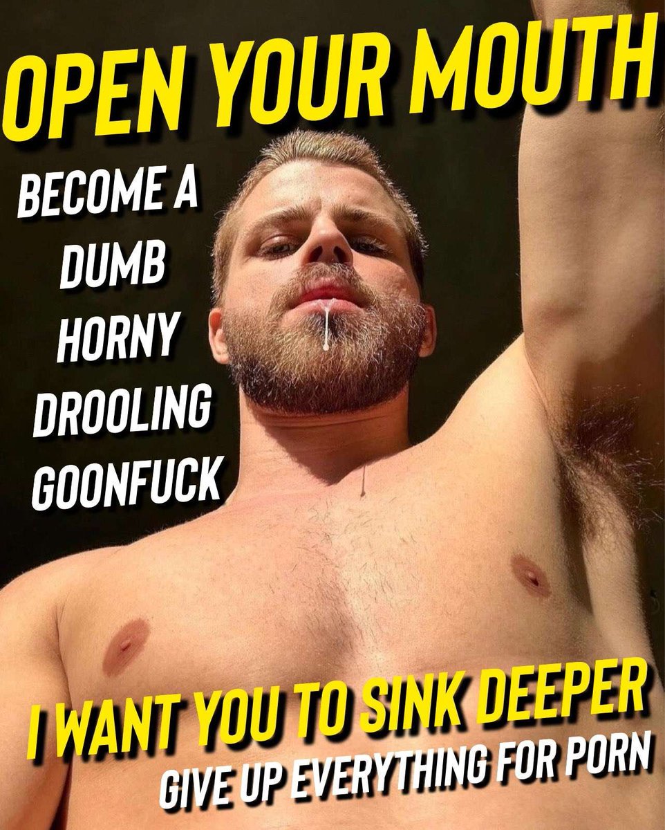 SuperiorPervert's tweet photo. close your room door and stay inside. 
don't shower. 
huff your poppers,
and keep watching porn all day and pumping your little pathetiv penis.
a good life for you is a life of addiction, isolation, and serving superior men with your money.

beg me to ruin your life forever https://t.co/Hjf3uGgqLA