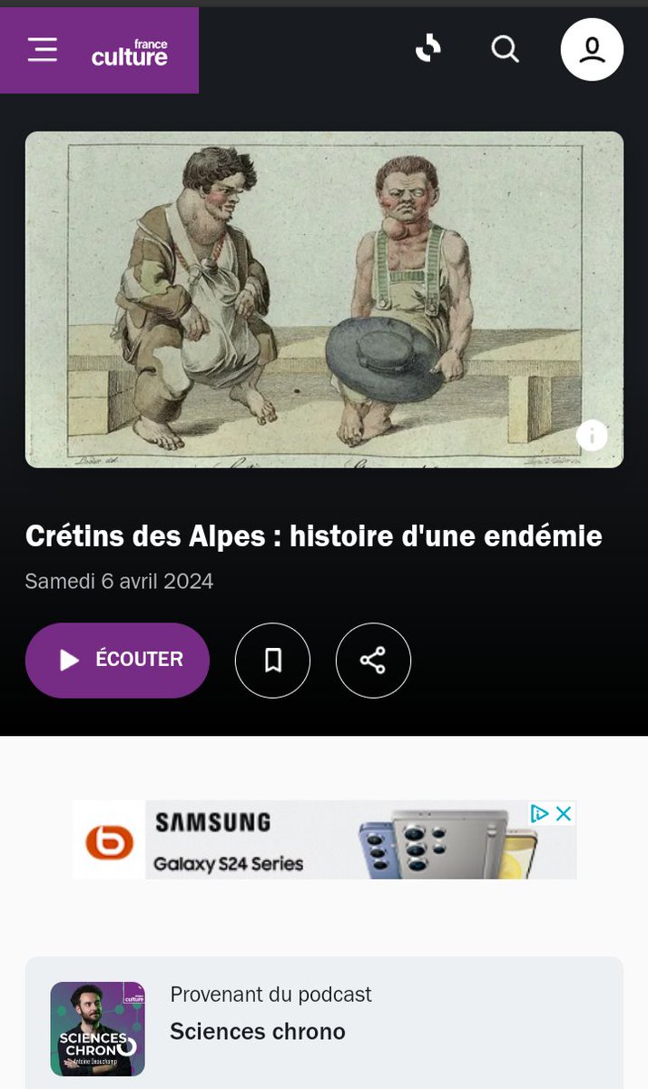 Mea culpa  Lorsque je voyais tous ces gens s'entasser sur les plages, je les traitais de crétins. Ce qui est faux, l'air marin est bien meilleur que l'air des Alpes... Merci Sciences Chrono d'avoir pu rétablir la vérité en me démontrant mon erreur. radiofrance.fr/franceculture/…