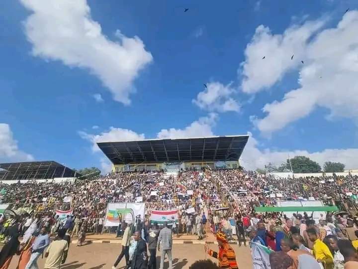 Rallies held in different Regions, inlcuding the capital Addis Ababa in support of achievements of the reform.#ProsperityParty #AddisAbaba #Dire_Dawa #Afar #Wolaitta #Harari