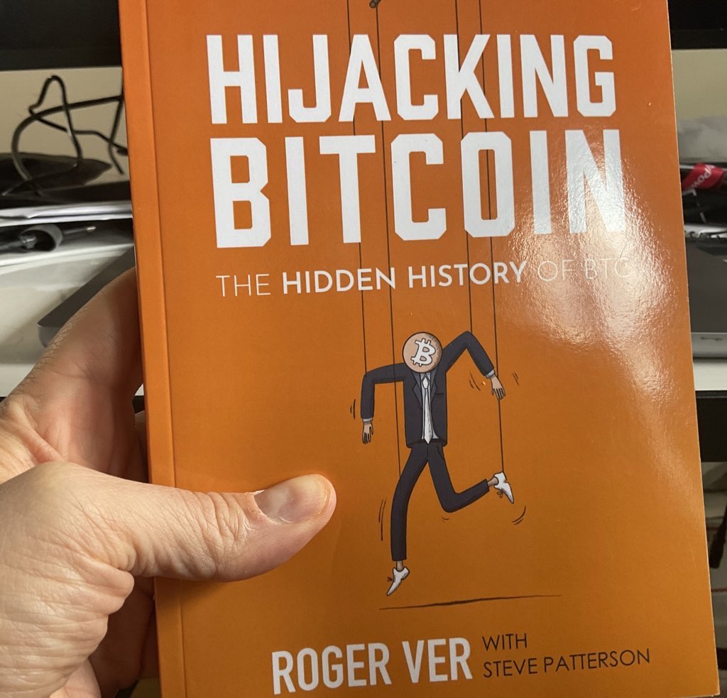 I just finished 'Hijacking Bitcoin' by @rogerkver and @steveinpursuit . It is an absolute must-read!

I have been involved with Bitcoin since 2012 and was unaware of the extent of the propaganda and censorship campaigns waged to protect small-block Bitcoin for the benefit of a…