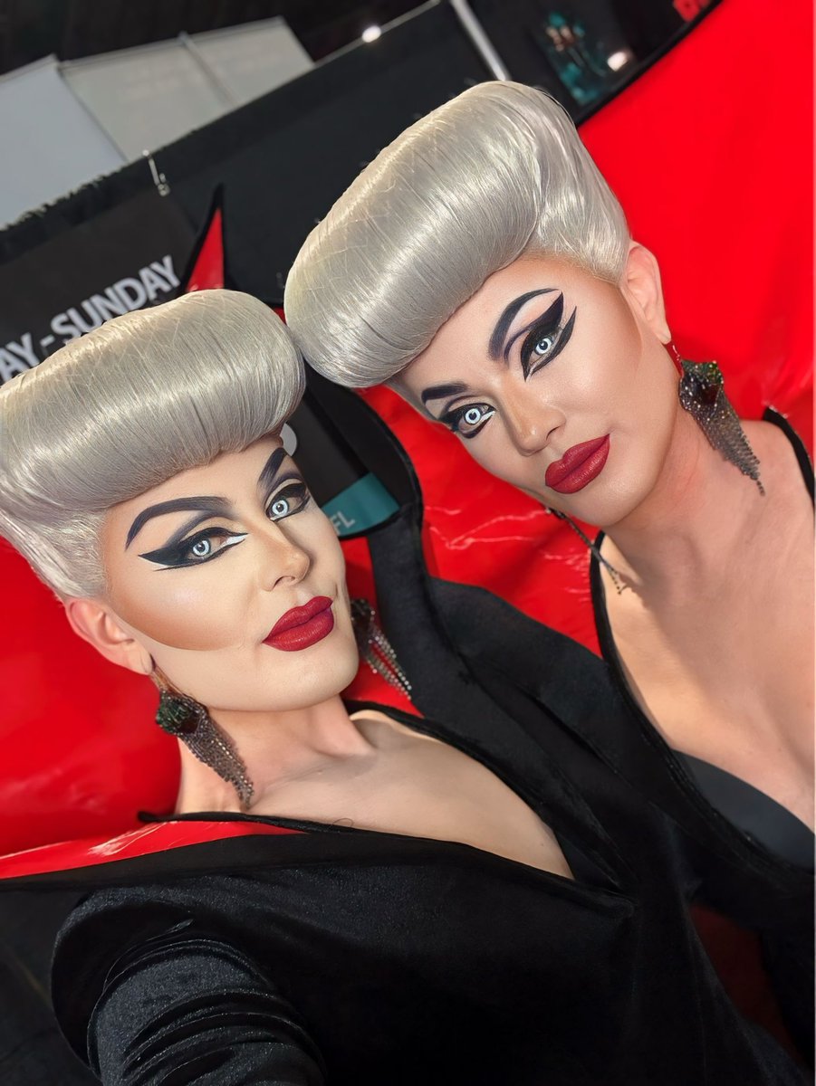 Come see us at @SpookalaFL today! The Boulet Brothers Dragula showcase is at 6PM with Landon Cider, Blackberri, and Victoria Elizabeth Black!
