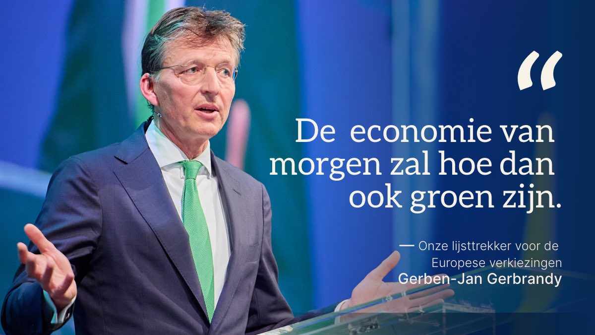 En dat biedt kansen. Kansen voor onze Nederlandse innovatieve ondernemers. Ik waarschuw politici die groen beleid door de shredder willen halen. Zij vernietigen ook het loonstrookje van morgen.