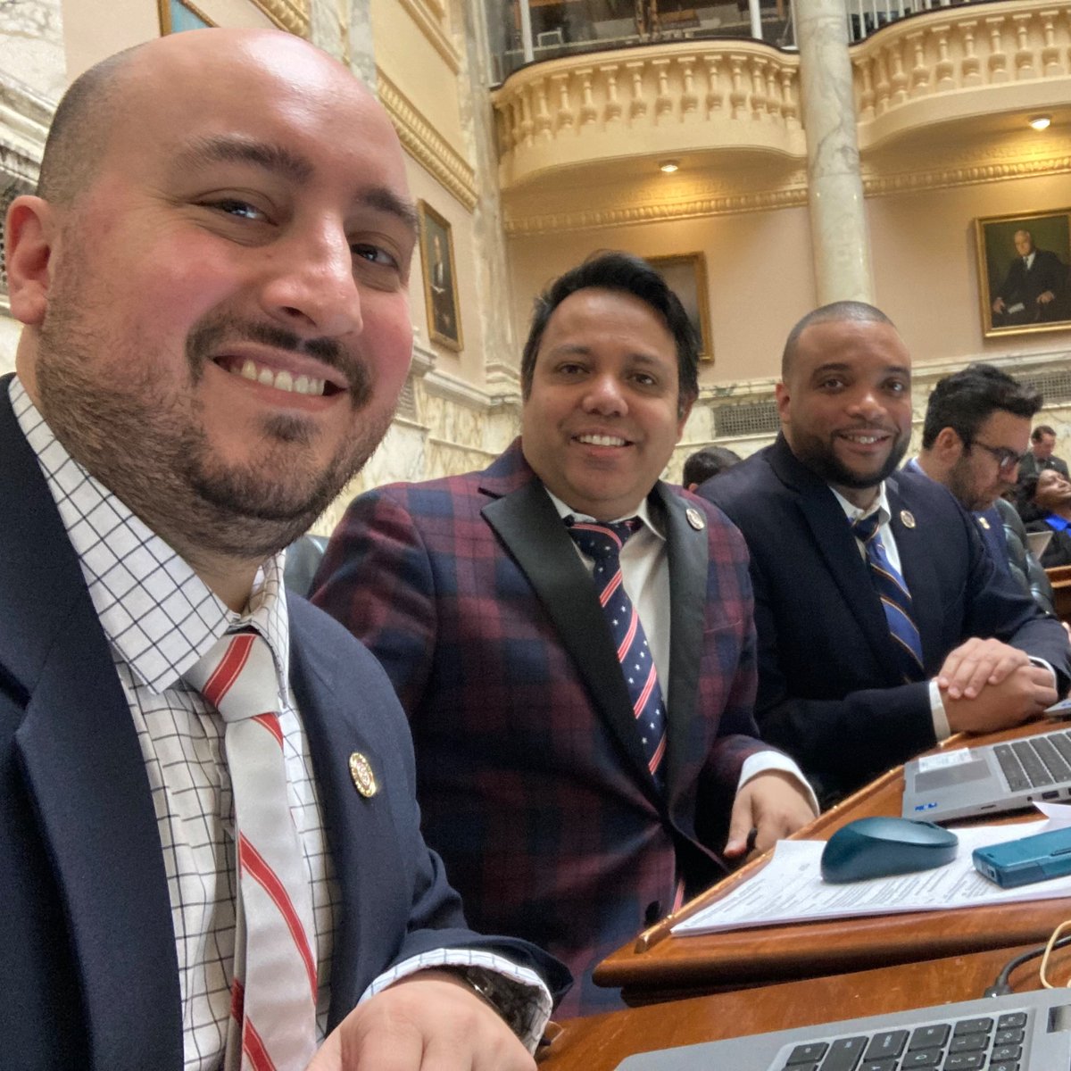 Happy Saturday from Annapolis, where Team District 8 and the entire House of Delegates are back at work for the final push before the end of the legislative session!