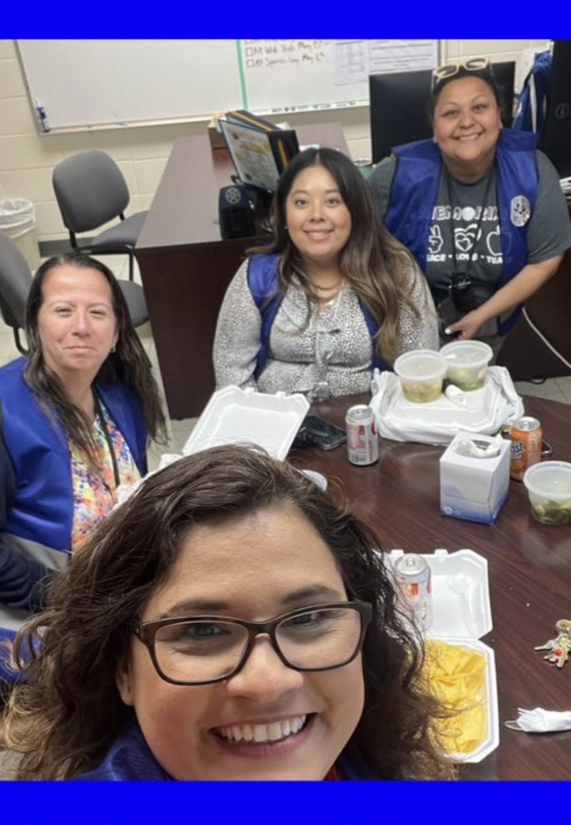 @Chef_Tapia_MHS  Mil gracias for the agua chilies and mango shrimp cocktail! The kids did great! Thank you for providing Admin with lunch. We appreciate our Culinary Program!