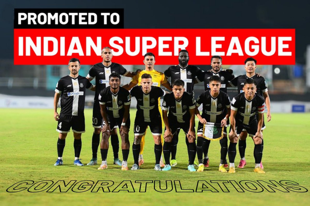 Warmest congratulations to Mohammedan Sporting Club on their well-deserved promotion to the ISL! Mohammedan's elevation marks a significant milestone, making it the oldest club in the upcoming ISL, followed by East Bengal and Bengaluru.