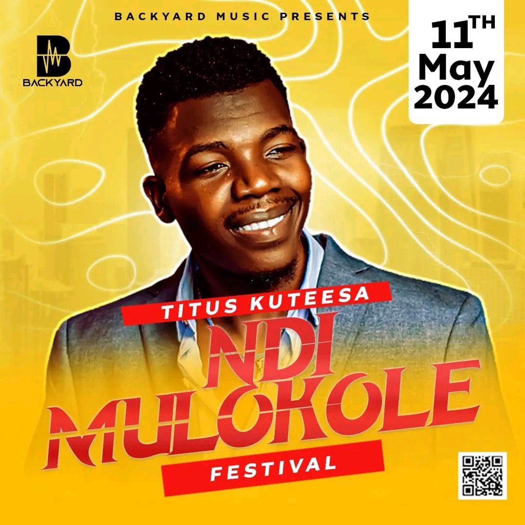 We will be here to support Titus kuteesa.