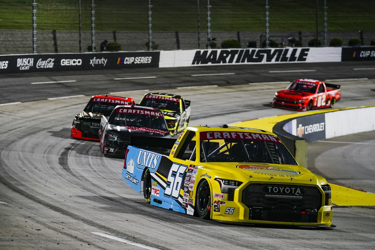 Last night tempers flared @MartinsvilleSwy and @TimmyHillRacer finished 20th. It was a night full of contact and aggression, unfortunately we were on the receiving end of it. Grateful for the support from @UnitsStorage & Coble Enterprises. We’ll be back in Texas next Friday!