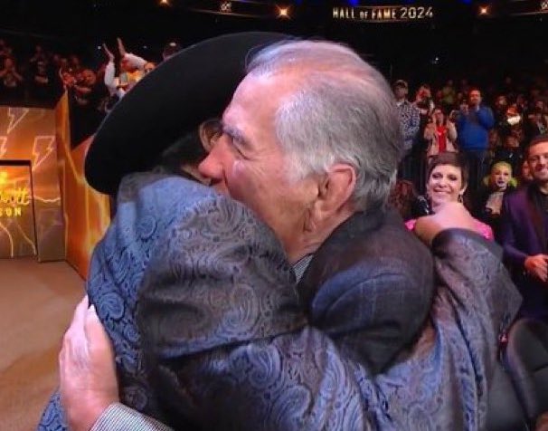 BriscoBradshaw's tweet image. What a night! #WWEHallOfFame