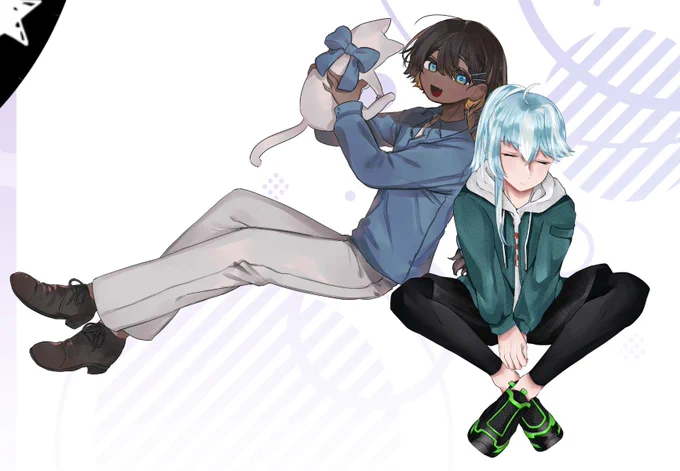 ✧✧✧ La Lu La ✧✧✧KP 王女氷華/スギタPC 蜂須賀ゲルダ/UMA久々の!ずっとイチャコラしている。そしてコレは勝手に合わせた立ち絵だ 