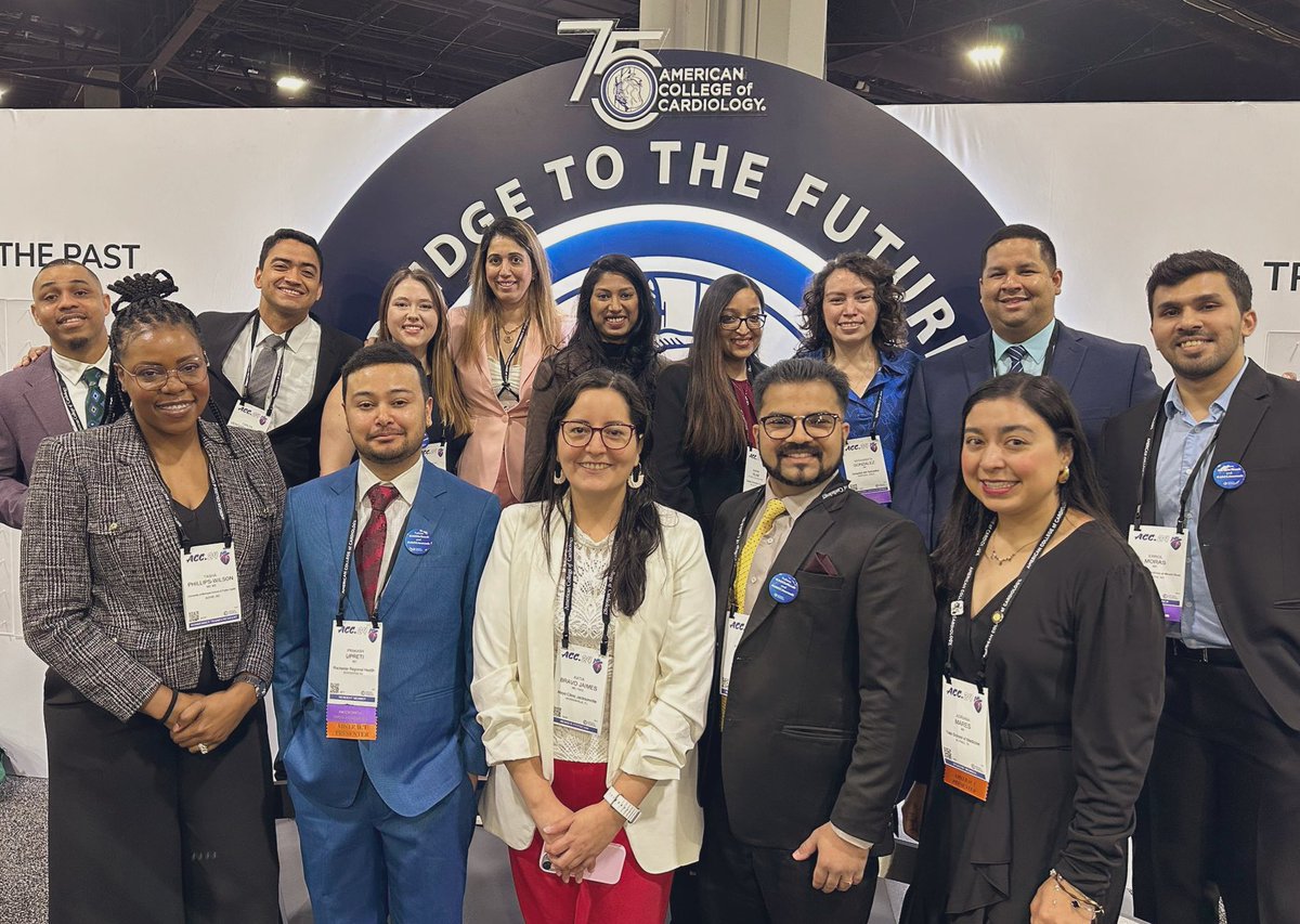 #ACC #socialmedia ambassadors having a blast! Getting this #amazing crew together at one place was a task of its own 😂 #ACC24 #SoMe @ACCinTouch @JACCJournals #ACCVascular Still missing a few though🥺