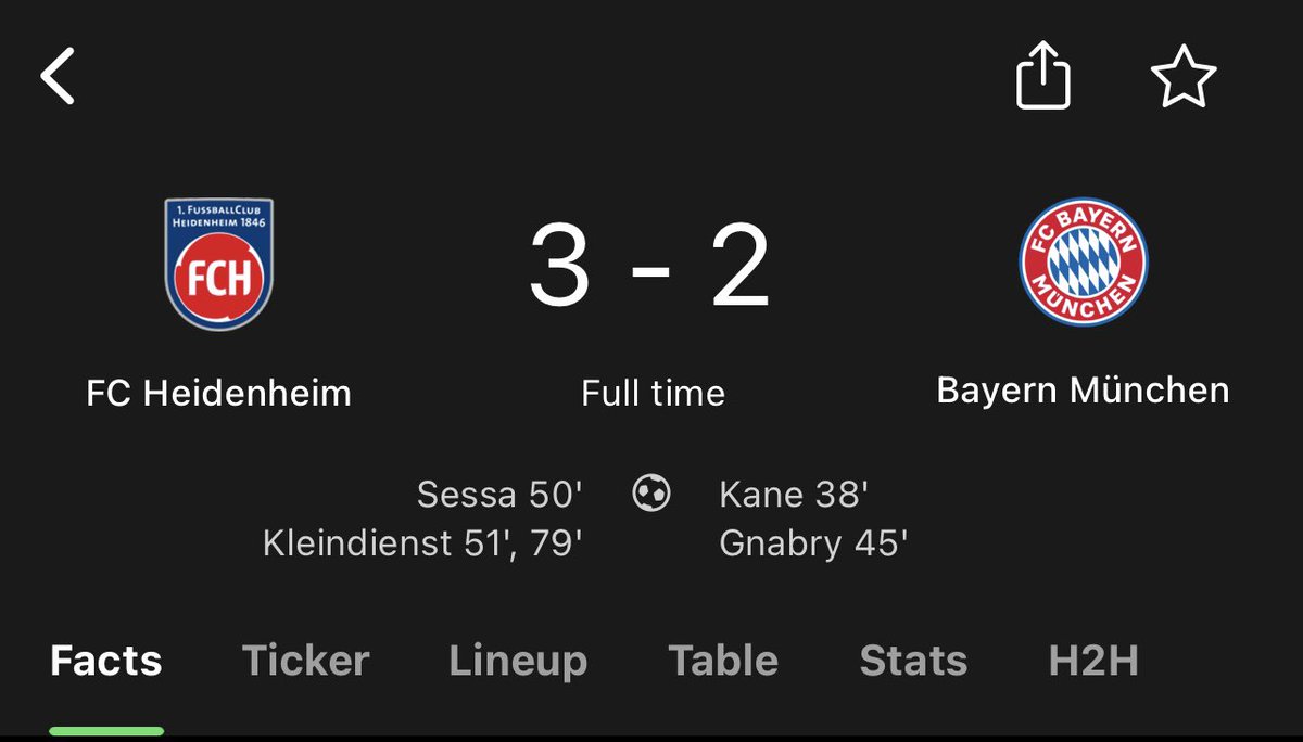 One of our own, Florian Pick, after being promoted to the first division this year with Heidenheim, gets subbed in vs Bayern and his team defeats Bayern, wild story 🤣

LETS GO PICK!! 🐀