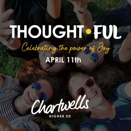 THOUGHT●FUL is coming in 5 days! Together, let’s celebrate the power of JOY through 10 ThoughtFul themes. Can’t wait to celebrate on April 11th!