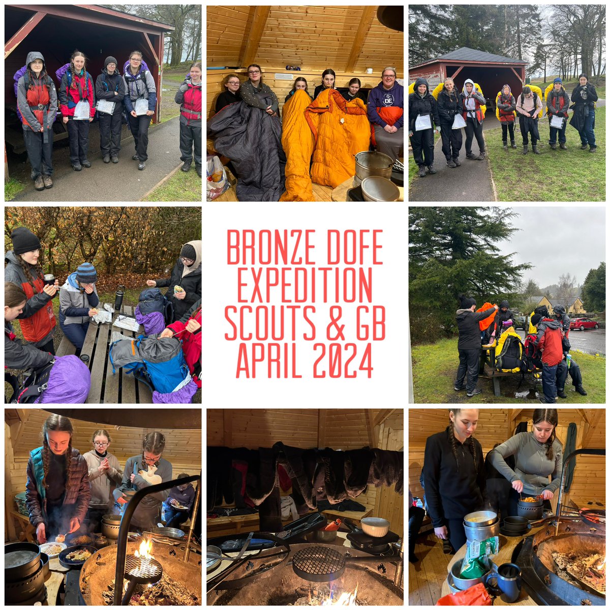 Another successful Bronze Expedition with 12 young people completing the expedition. @9thAirdrie @ClydeScouts @ScoutsScotland @gbinscotland @DofEScotland @NLCYouthwork @kirstydofe