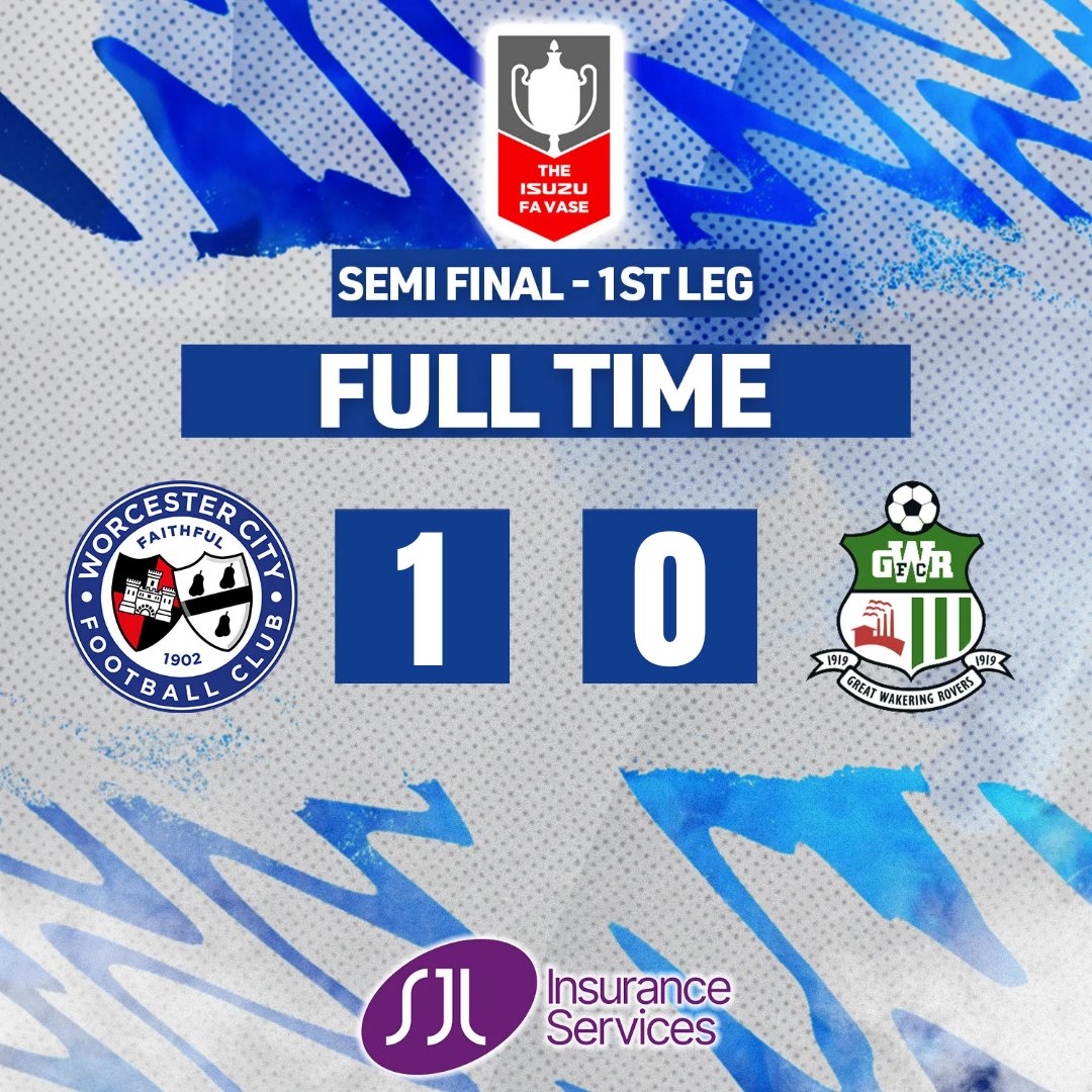 We take a lead in to next week's second leg. Elliott Hartley's second half strike is the difference 🔵⚪