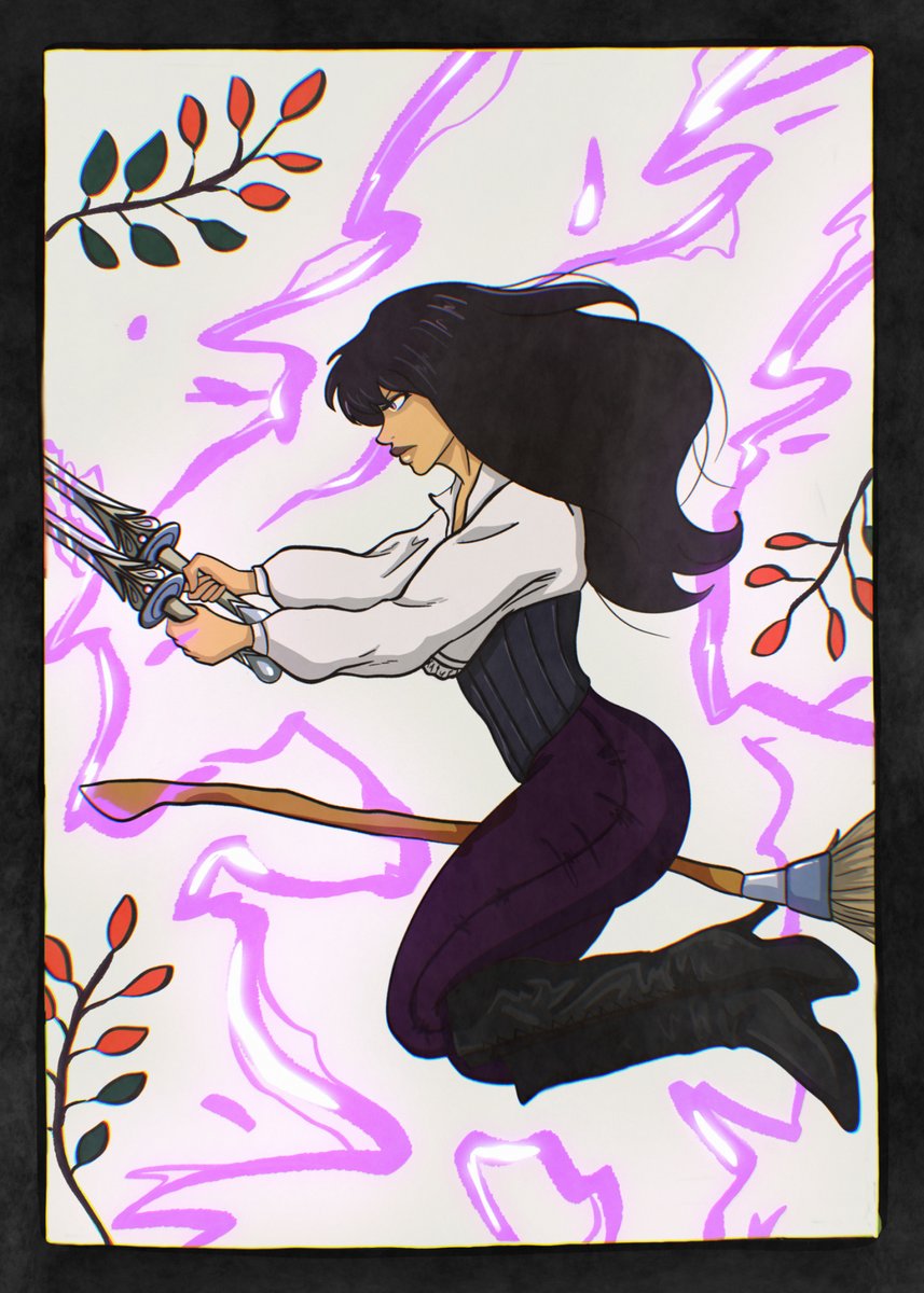 Swamp_Stew's tweet photo. So excited to finally share these gorgeous eyecatcher cards I commissioned from my friend Jayelle :)
#RowenaTheWitch on the left | and #Andrea rocking out on the right ♡
#wtmw #optbt #WhatsTheMagicWord #TurnBackTime #onepiece #fanfiction https://t.co/Ld5UI6Y2CK