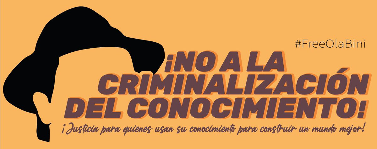 CONAIE_Ecuador's tweet photo. #FreeOlaBini | Solidaridad con #OlaBini.
La revocación de la inocencia del activista digital @olabini, es un peligroso precedente de criminalización para las personas defensoras de los derechos digitales. Bajo el argumento de "Tentativa de Acceso No Consentido a un Sistema Informático", condenaron a un año de privación de libertad al informático y defensor de los derechos digitales.
Exigimos que se cumpla el debido proceso y justicia para #OlaBini, respeto a la libertad de expresión y la protección de los derechos digitales. 🕊️🔐
@somos_cad