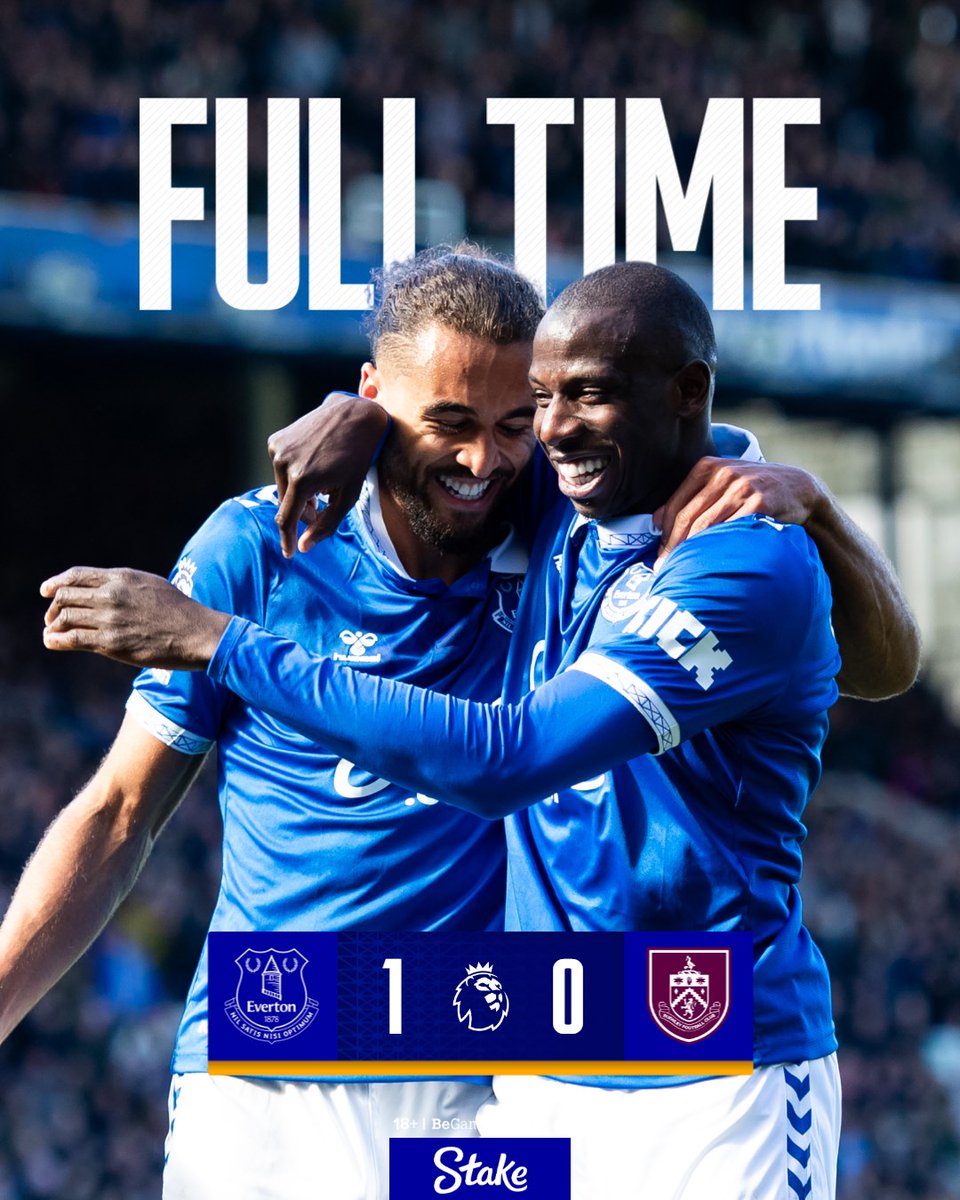 FT. Big three points. UTFT!!!!! 🔵 1-0 🟡 #EVEBUR