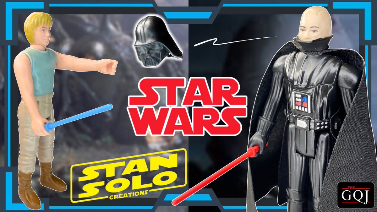 STAR WARS Dagobah Luke & Removable Helmet Darth Vader STAN SOLO Review
youtu.be/Dj5A77XvKxM

#starwars #kenner #vintagestarwars #lukeskywalker #darthvader #stansolo #starwarsactionfigures #toyunboxing #toys #retro #starwarsfigures #empirestrikesback #returnofthejedi #thegqjedi