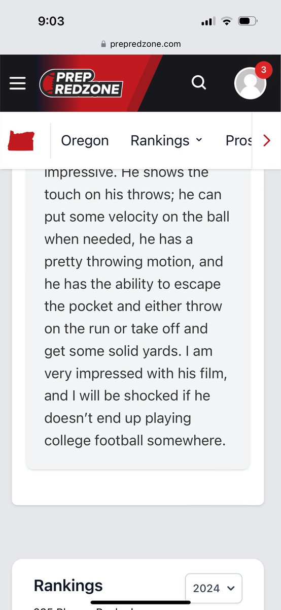 @ConnorDarby57 thank you for the film review and write up. hudl.com/v/2MStaA
