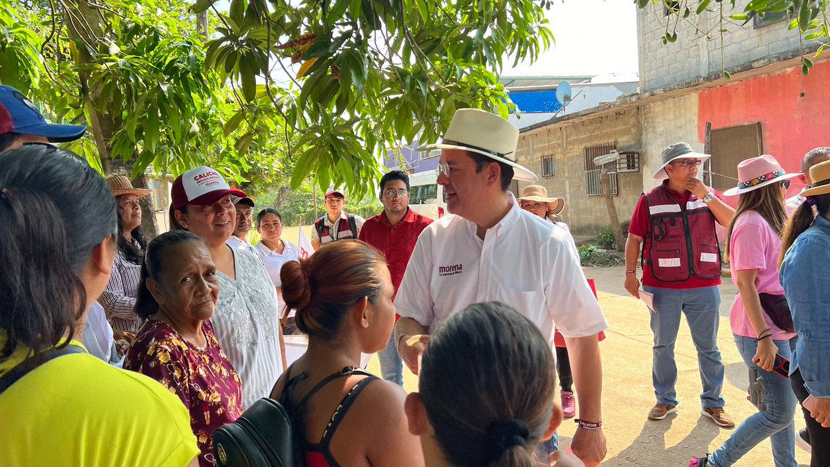 Con gran ánimo arrancamos nuestro recorrido en el fraccionamiento Las Mercedes. ¡Gracias por ese fraternal recibimiento y escuchar el mensaje de transformación! 

#Tabasco #Distrito10
#Morena #TodoMorena #6de6Morena