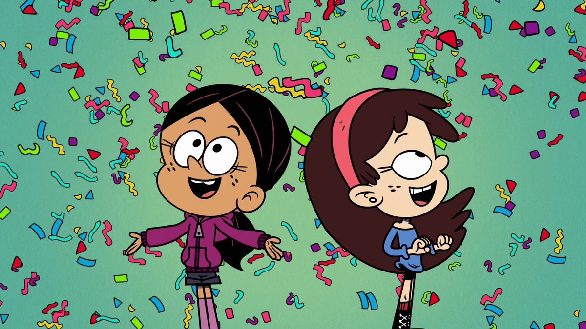 Look at all this confetti! 🎊🎊🎊
#TheLoudHouse #TheCasagrandes #RonnieAnneSantiago #RonnieAnne #SidChang