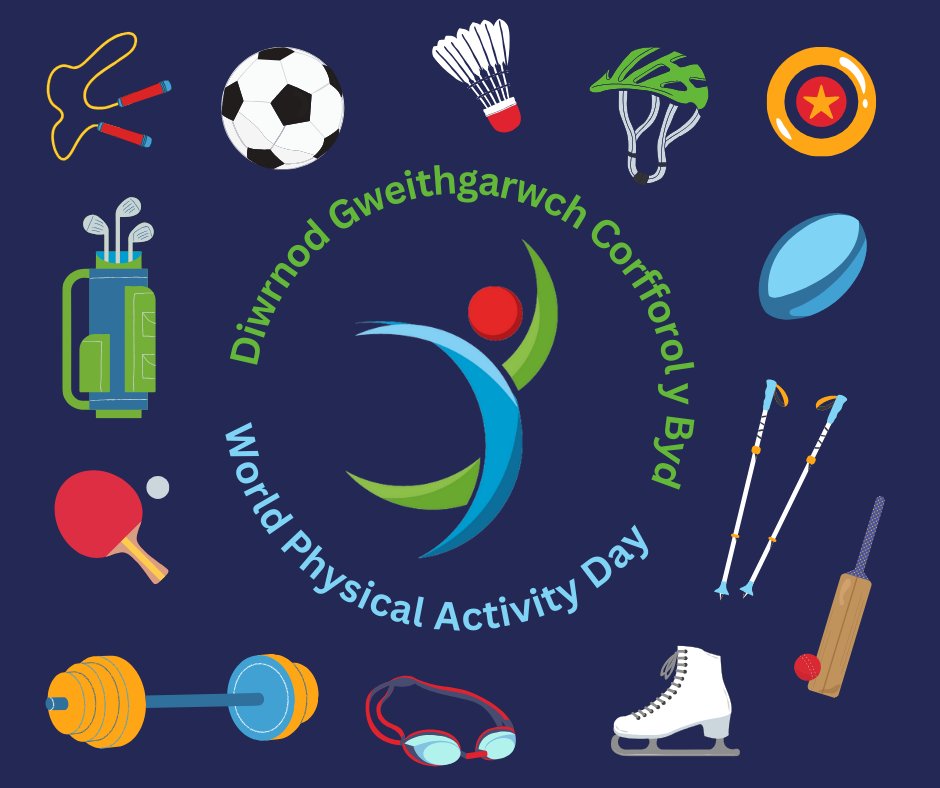 Thank you for joining us throughout the day for #WDPA2024 🏃

Remember physical activity encompasses a wide range of movement, not just sport. Make time to be physically active, and most importantly find something that you enjoy doing! 

📧wipahs@swansea.ac.uk
