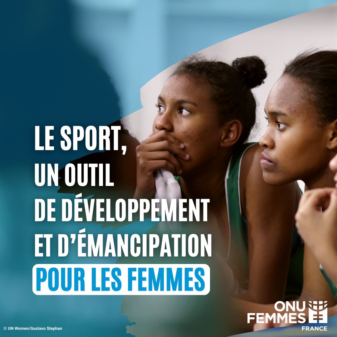 Aujourd’hui, c’est la Journée internationale du sport au service du développement et de la paix ! 🏆

À l’approche des #JOP24, ONU Femmes France se mobilise pour renforcer la visibilité du #SportFéminin et le promouvoir comme un levier d'émancipation.

Restez connecté.e.s 💪