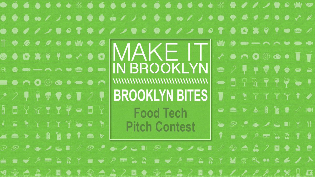 𝐂𝐀𝐋𝐋 𝐅𝐎𝐑 𝐀𝐏𝐏𝐋𝐈𝐂𝐀𝐍𝐓𝐒! 📢 Are you a BK-based #startup with a vision for the future of #foodtech? We invite you to compete at the next #MakeItInBK #pitchcontest. You could win $5K — no joke! 📝 Apply → bit.ly/MIIBapply 💙 @CityPointBKLYN