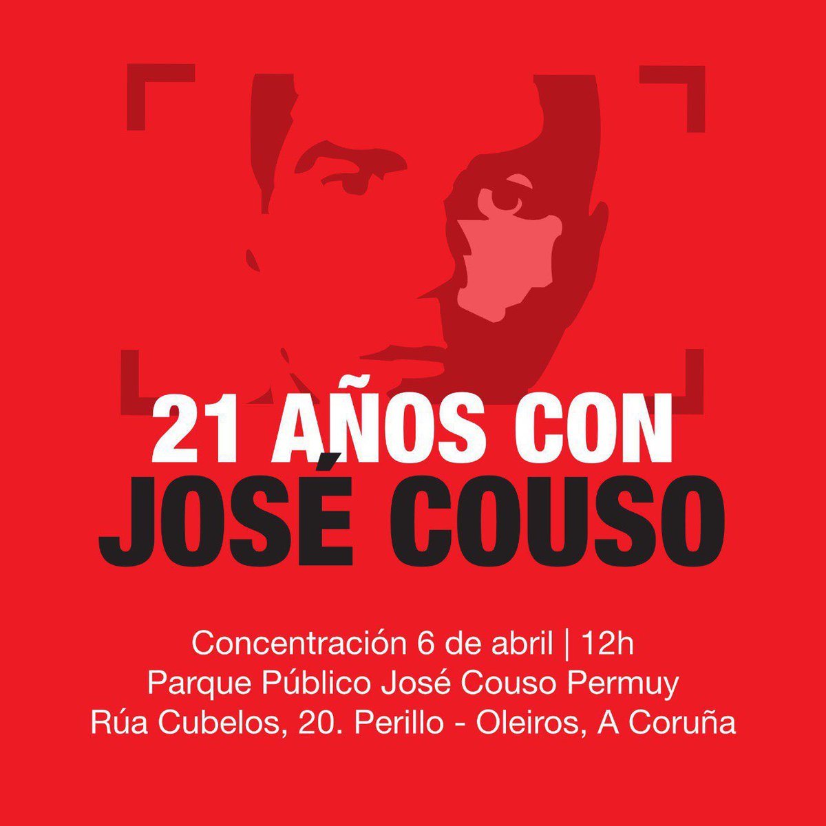 21 anos despois e a pesar dos diferentes Gobernos, a familia de José Couso continúa reclamado verdade e xustiza. Hoxe en Oleiros lembróuselle unha vez máis.✊🏼 #crimedeguerra #crimendeguerra #OTANno @HacCouso