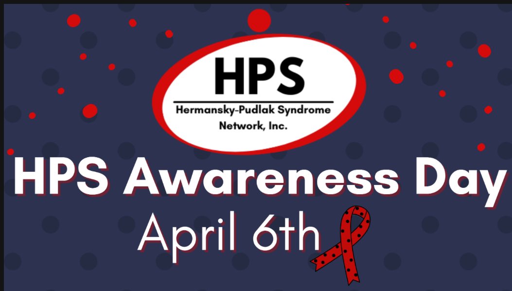 Today is #HPS Awareness Day! 🐞🤍 If you’re interested in learning more about Hermansky-Pudlak Syndrome ➡️ hpsnetwork.org