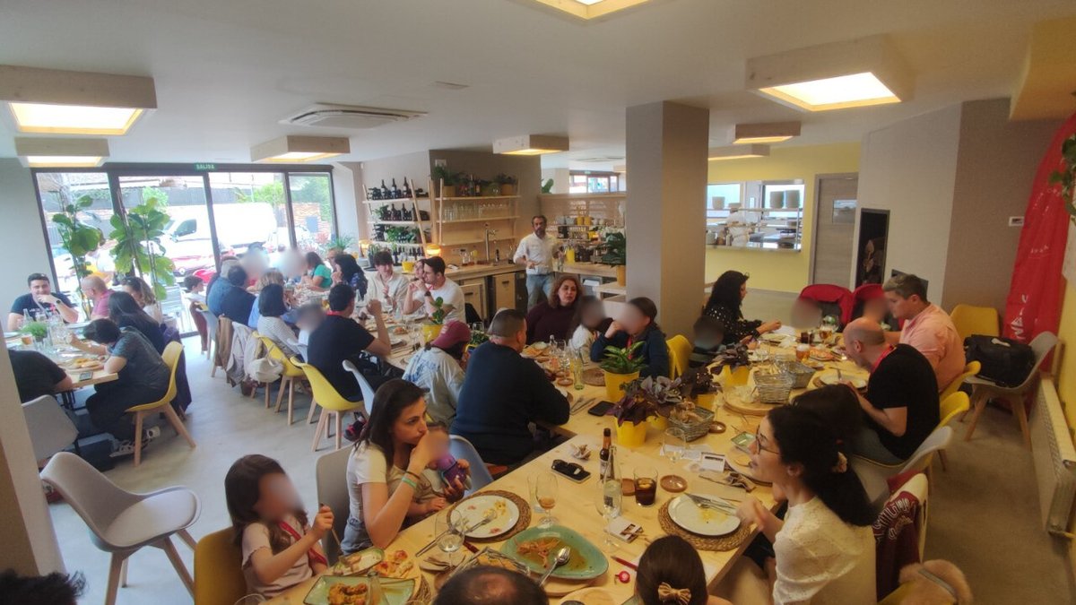 Qué mejor manera de reponer fuerzas que con un buen Arrozz 😊! Gracias de nuevo a los asistentes. Ya estamos preparando los próximos eventos!