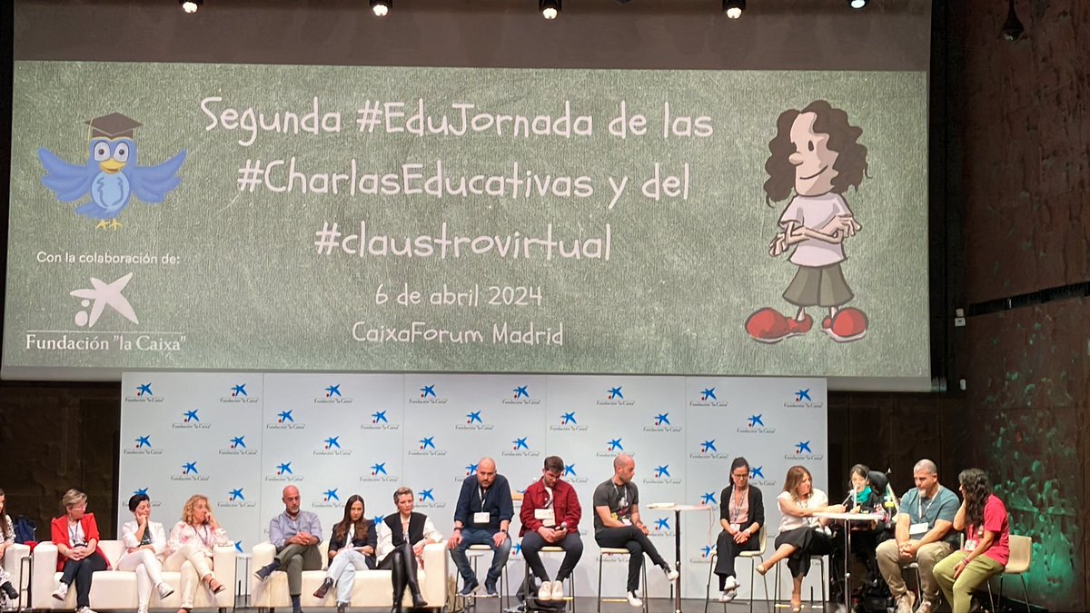 ¿Esto es real? ¿Es verdad que estoy con ell@s? Segunda #EduJornada  #claustrovirtual