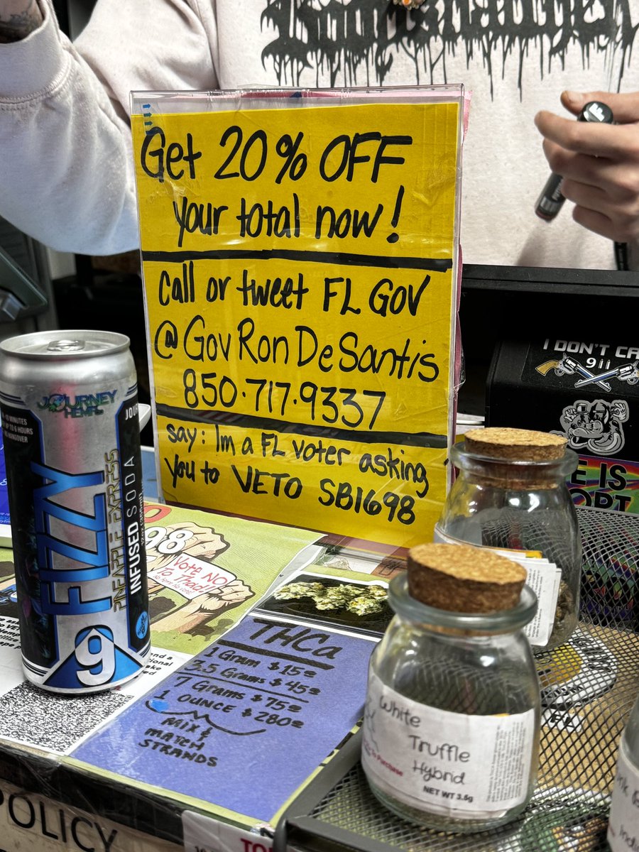 Brandebrown's tweet photo. Help the small business in Florida!! Save Jobs! @GovRonDeSantis https://t.co/B14jQBj2FC